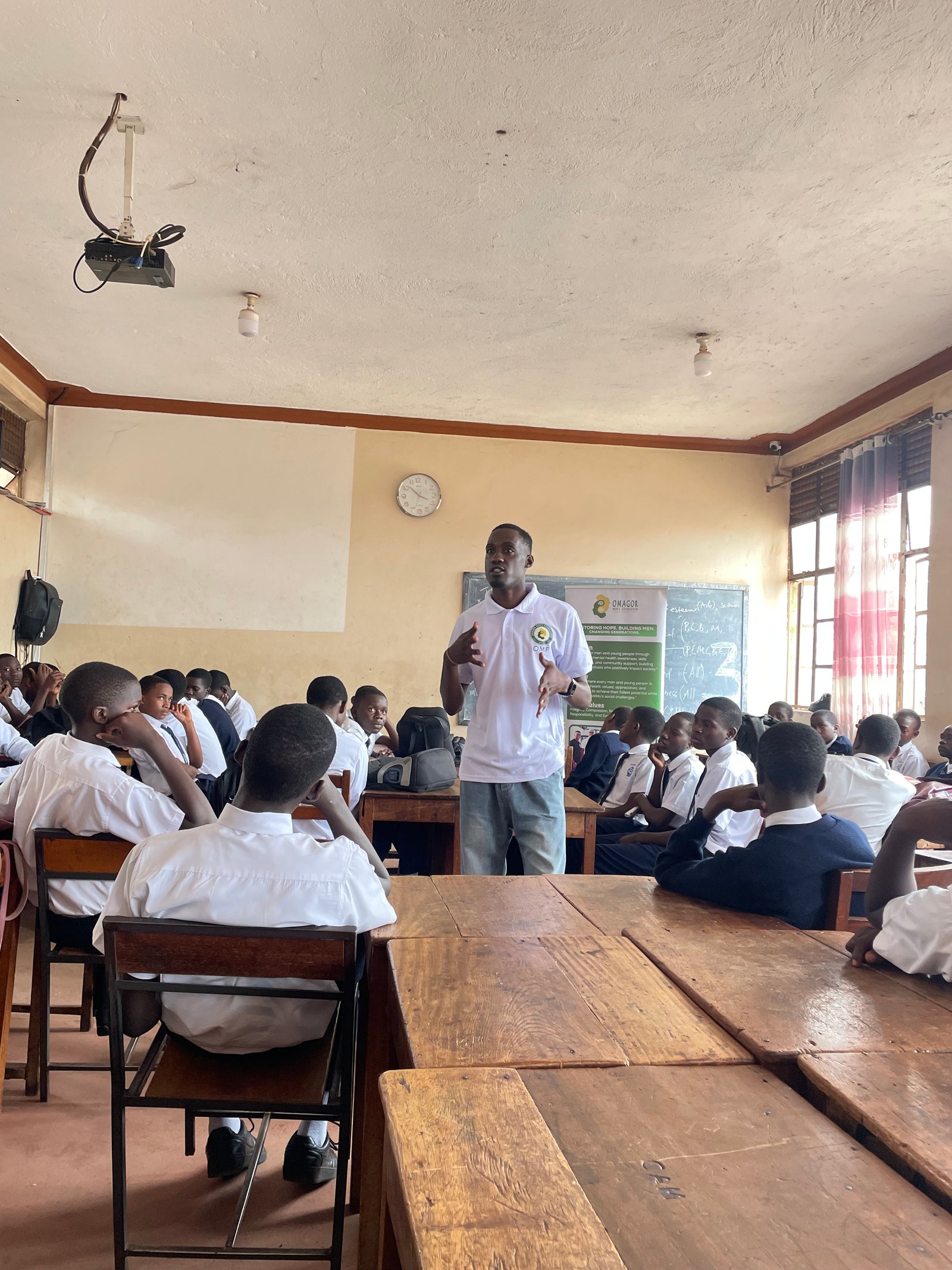 Boys mental health session